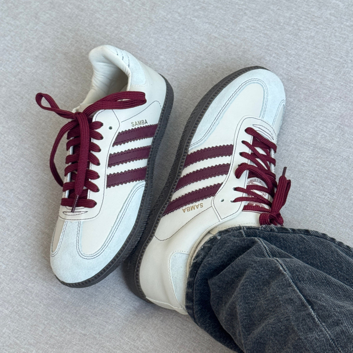 Adidas Samba OG Bordô Feminino