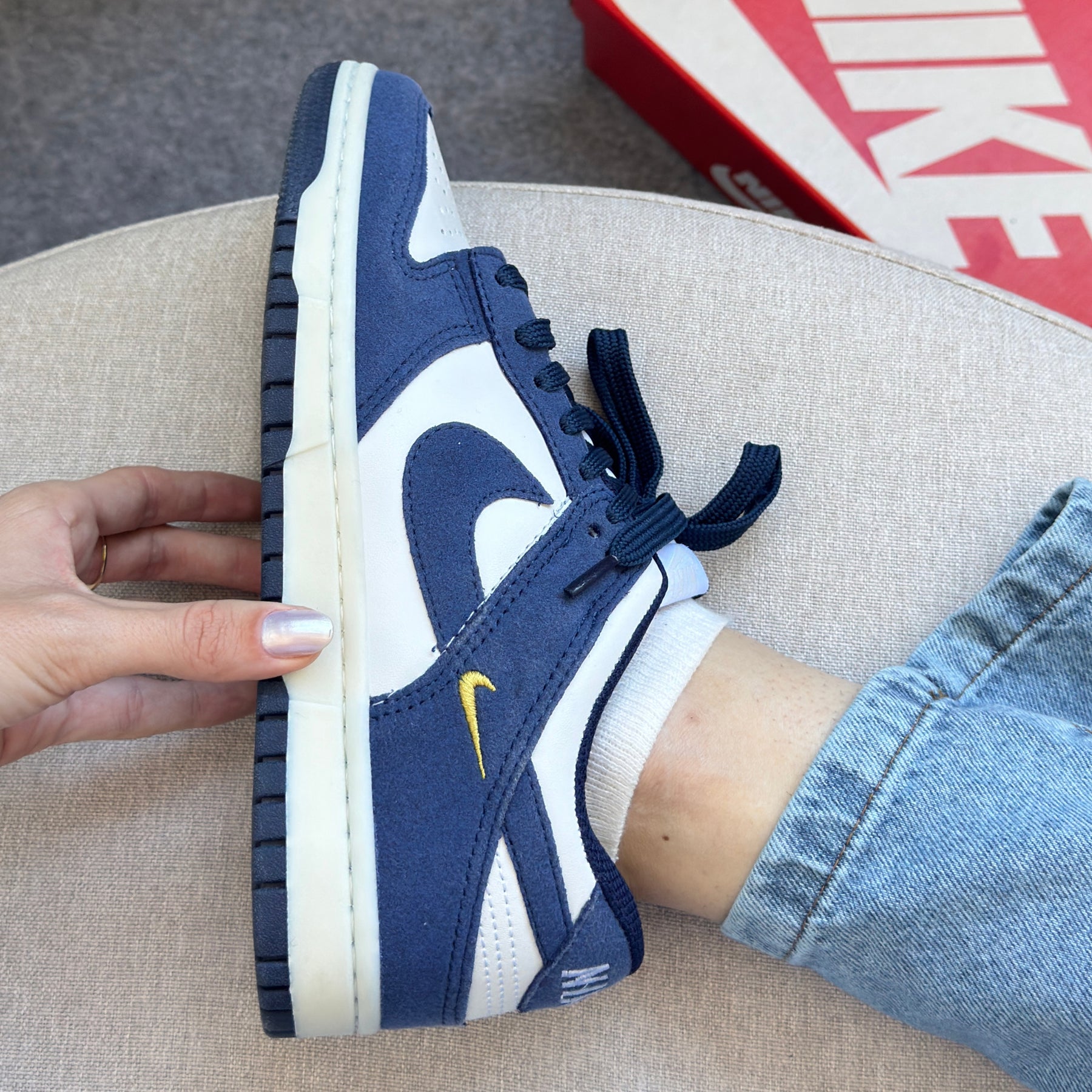 Nike Dunk Low Azul Royal Feminino
