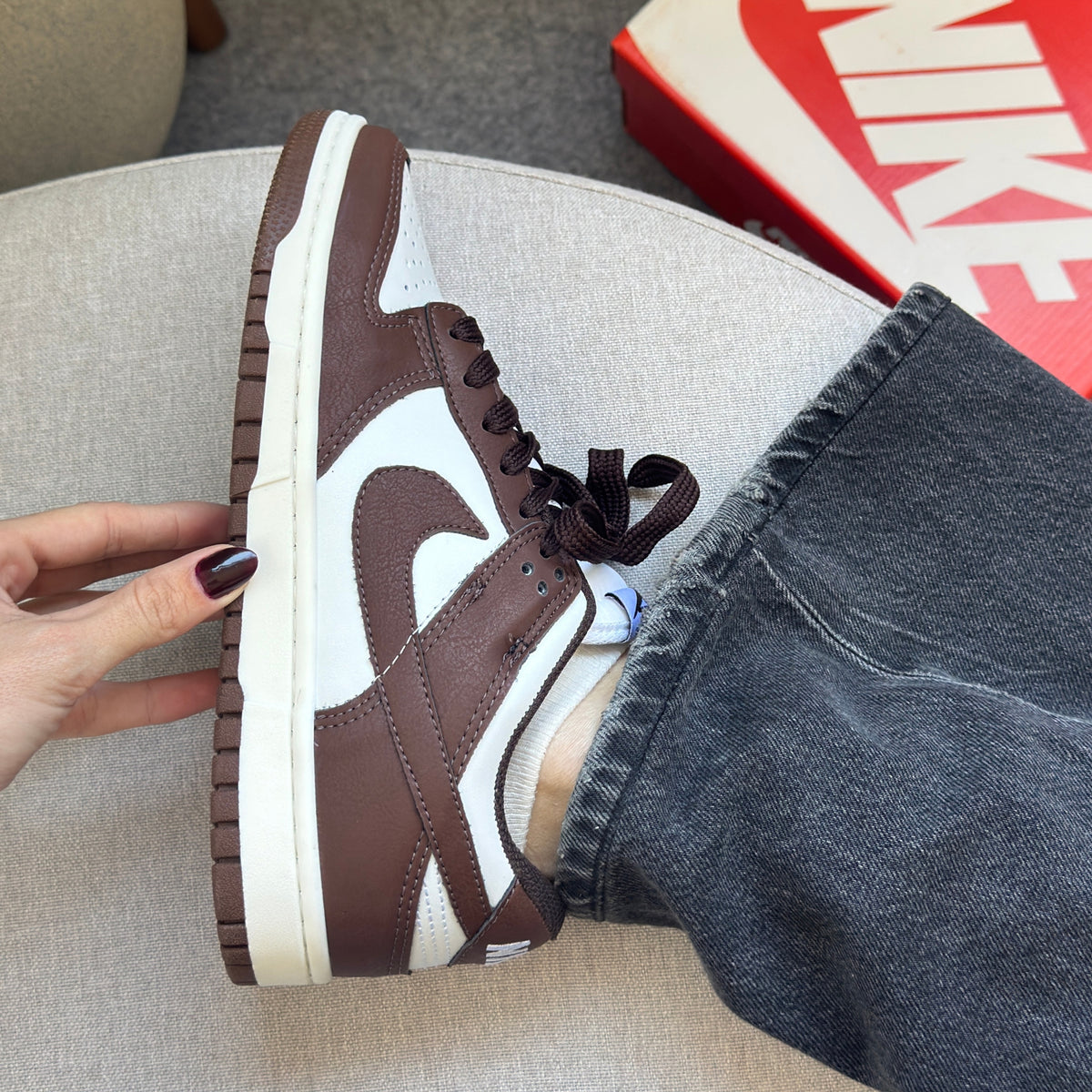 Nike Dunk Low Cacau Feminino
