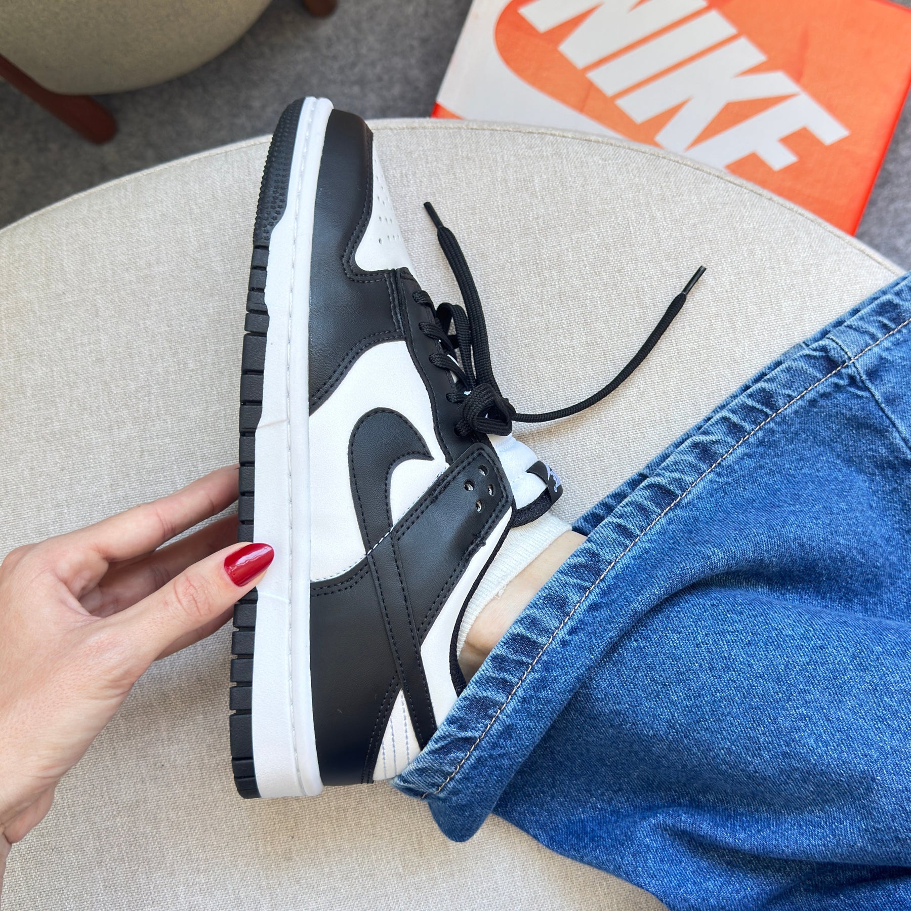 Nike Dunk Low Panda Feminino