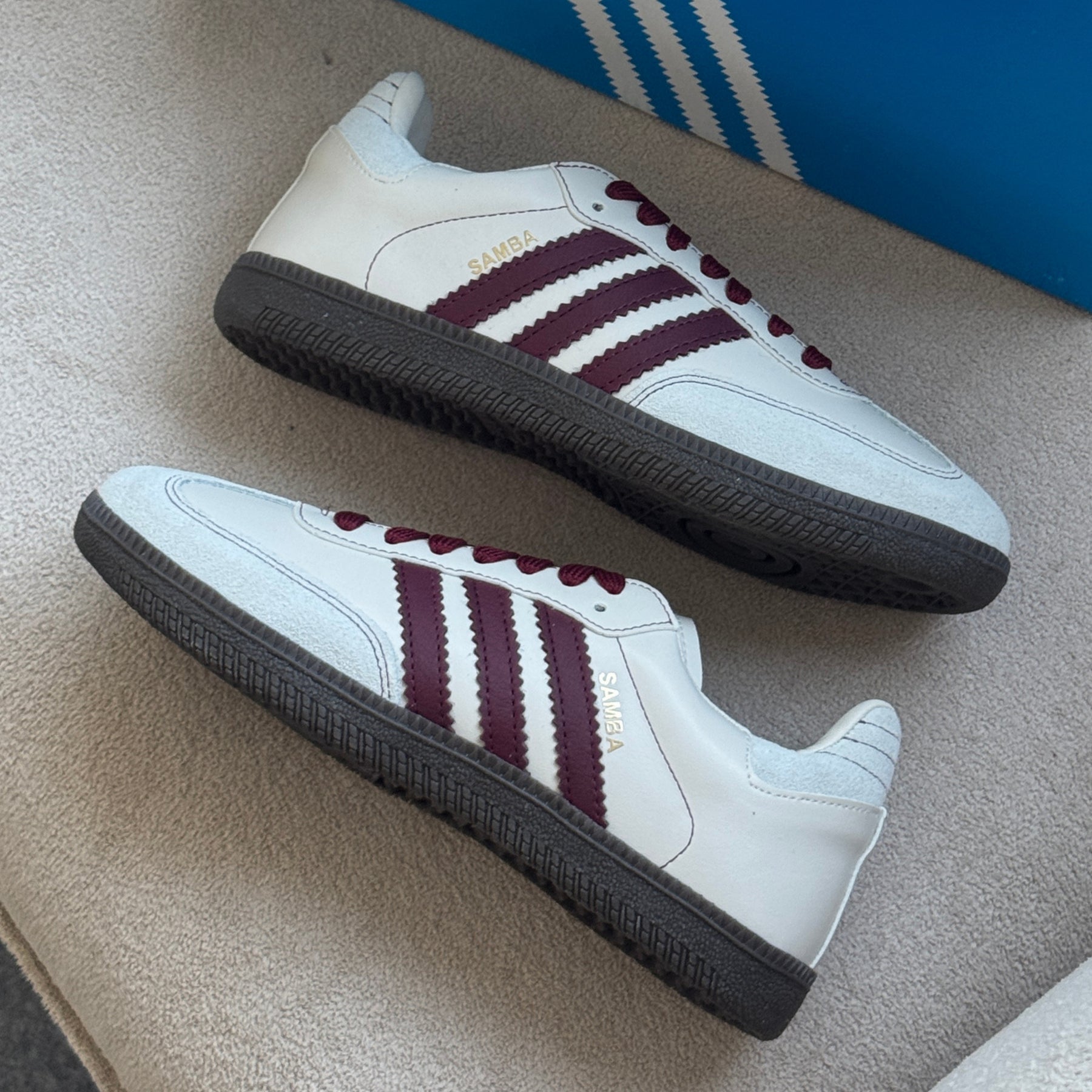 Adidas Samba OG Bordô Feminino
