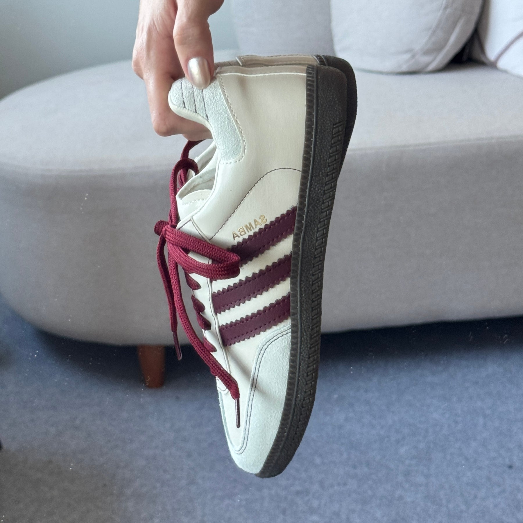 Adidas Samba OG Bordô Feminino