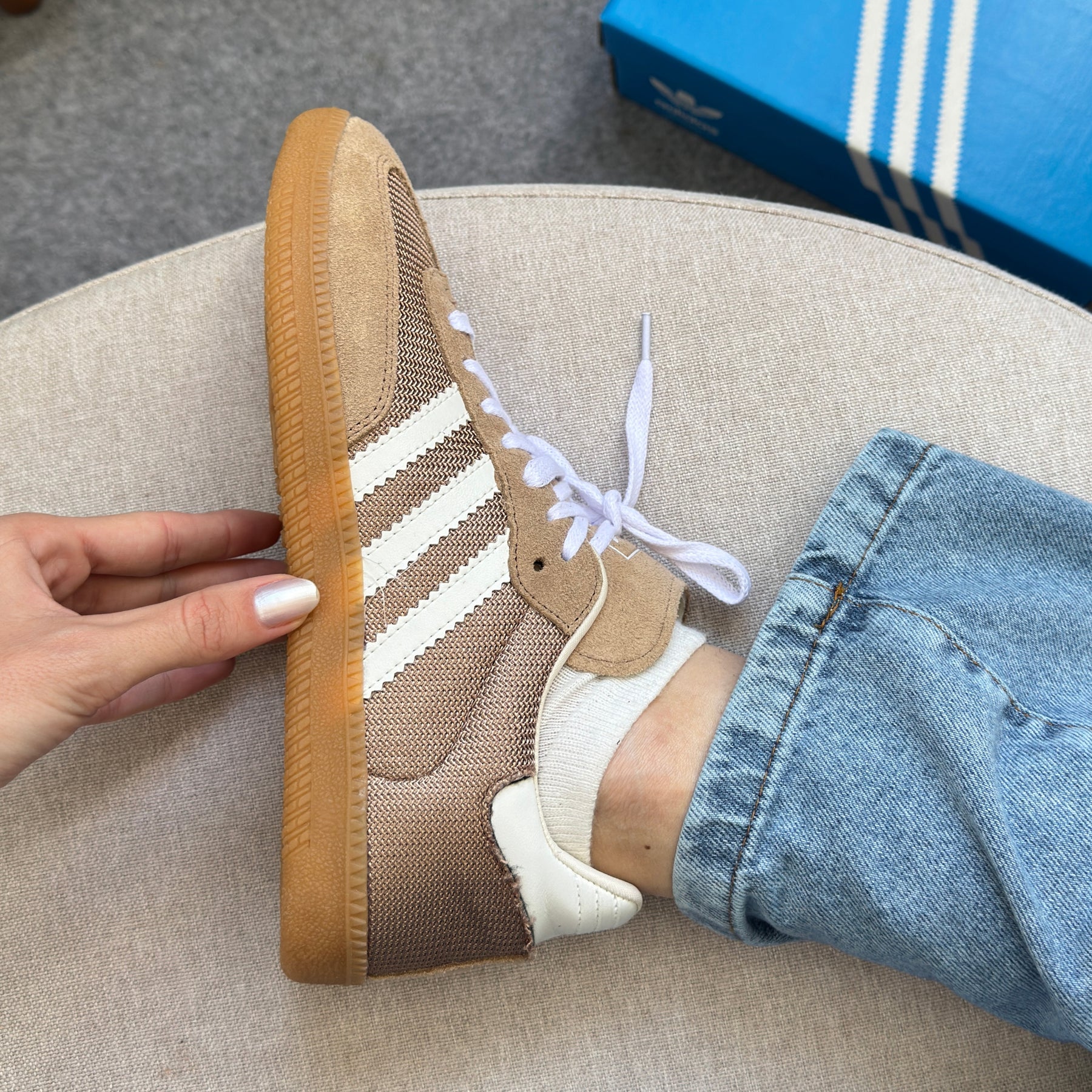 Adidas Samba OG Palha Feminino